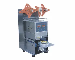 Automatic cups sealing machine for yogurt