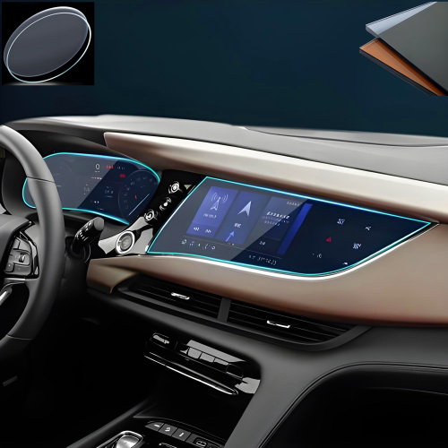 Visor de controle central Protetor de vidro temperado