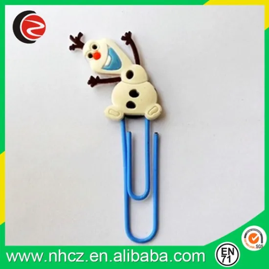 Cute Cartoon Metal Bookmark