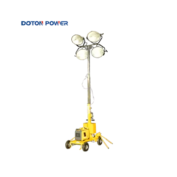 Mobile Lighting Tower With Diesel  Generator