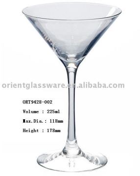 cocktail glass with fancy design
