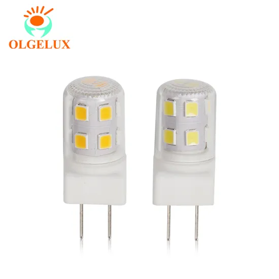 G8 LED Lamp No Flicker 2W 120V 240LM High Brightness Ceramic+PC