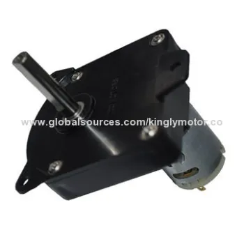 Plastic Diameter DC Geared Motor with 24V Voltage, High-speed and High-torque