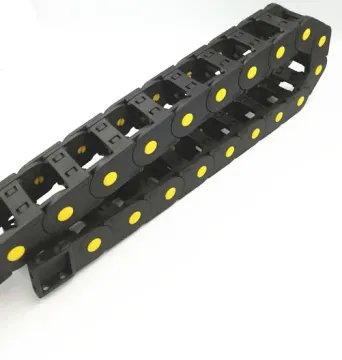 Plastic cable carrier drag chain