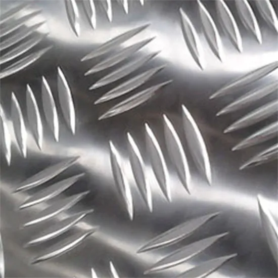 hot sale embossed/checkered 3&5 bars aluminum plate
