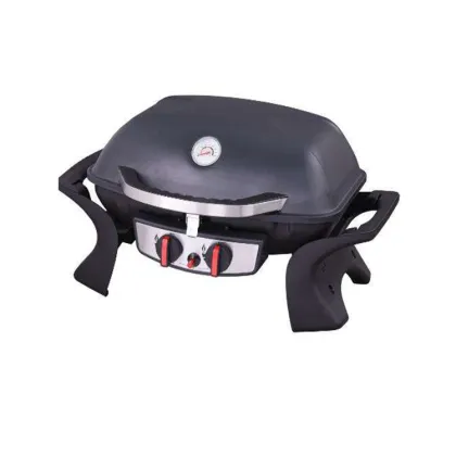 S/S Burner Portable Folding Piezoelectric Ignition CE ETL Approval Weber Style Bbq Grill Gas
