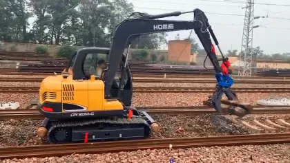 Rail and Sleeper Handling Equipment Sleeper Grapple