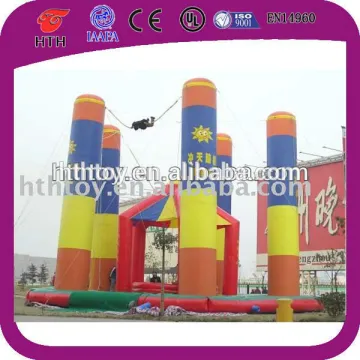 Inflatable bungee trampolines,bungee jumping games