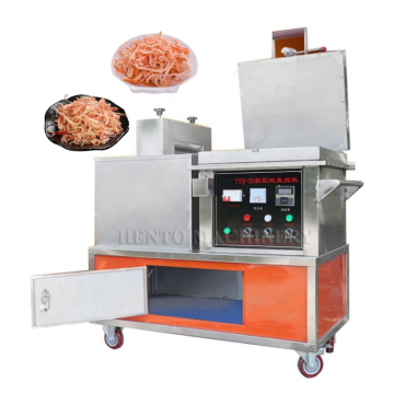 Dried Squid Roasting and Cutting Machine - Shredded Squid Snacks Maker