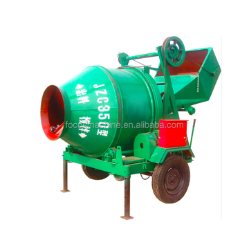 JZC350 Lift Bucket Mobile Betonmischer 500L Volumen
