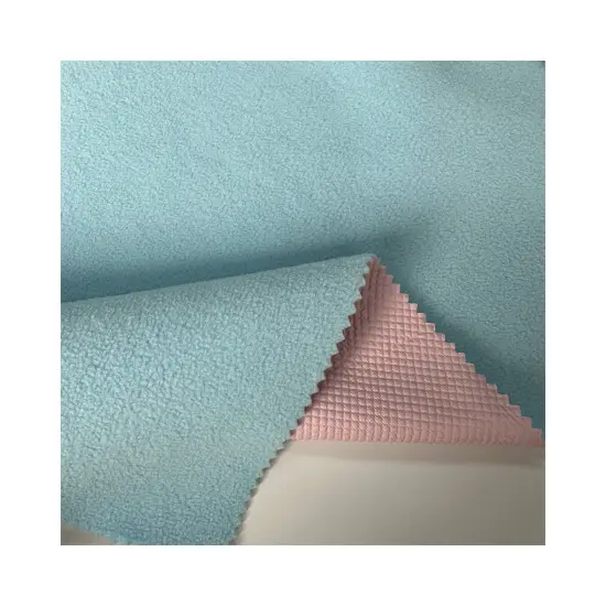 High Quality TPU Medium Permeable Membrane Fleece Fabric - Windproof Woven Plush Fabric for Clothing