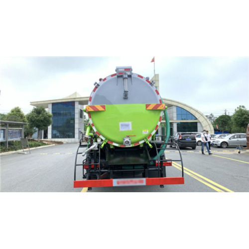 Cheap 12.8cbm suction sewage truck