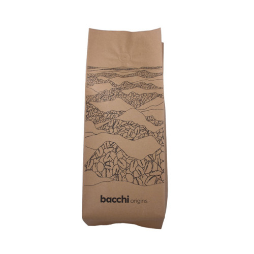 Sac en papier kraft laminé de 2 lb pour café rôti