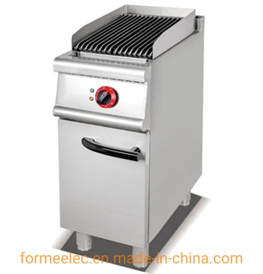Electric Combination Oven Electric Grill Electric Lava Rock Grill with Cabinet
