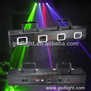 Laser show system red and green club laser lighting projector
