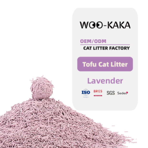 Lada de gato tofu de lavanda premium naturalmente fragante