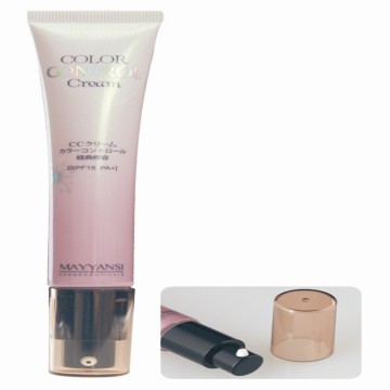 Transparent plastic empty lipstick tube container made in china