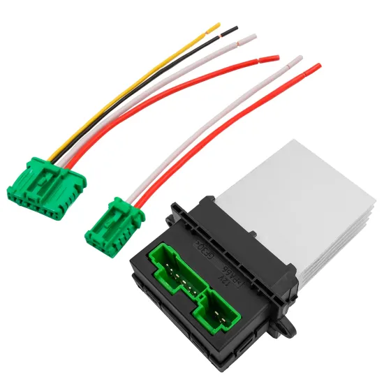 Blower Motor Heater Fan Resistor + Connector/Wire for Nissan and Peugeot/Citroen Models