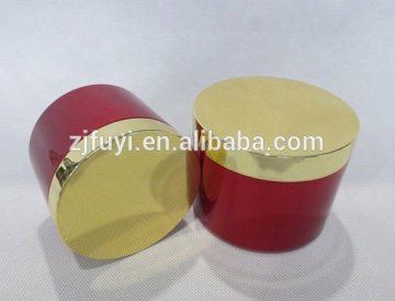 Round Plastic Empty Cosmetic Container for Face Cream