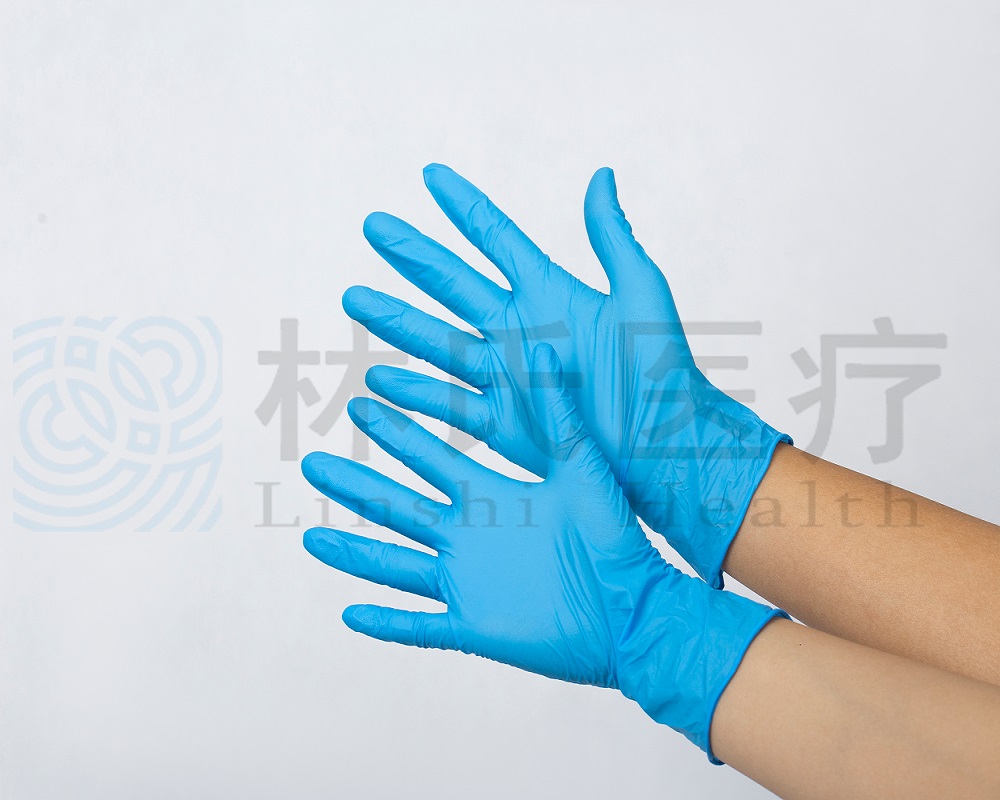 Disposable Nitrile Gloves, Blue