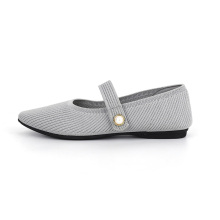 Stylish Knitted Mary Jane Flats