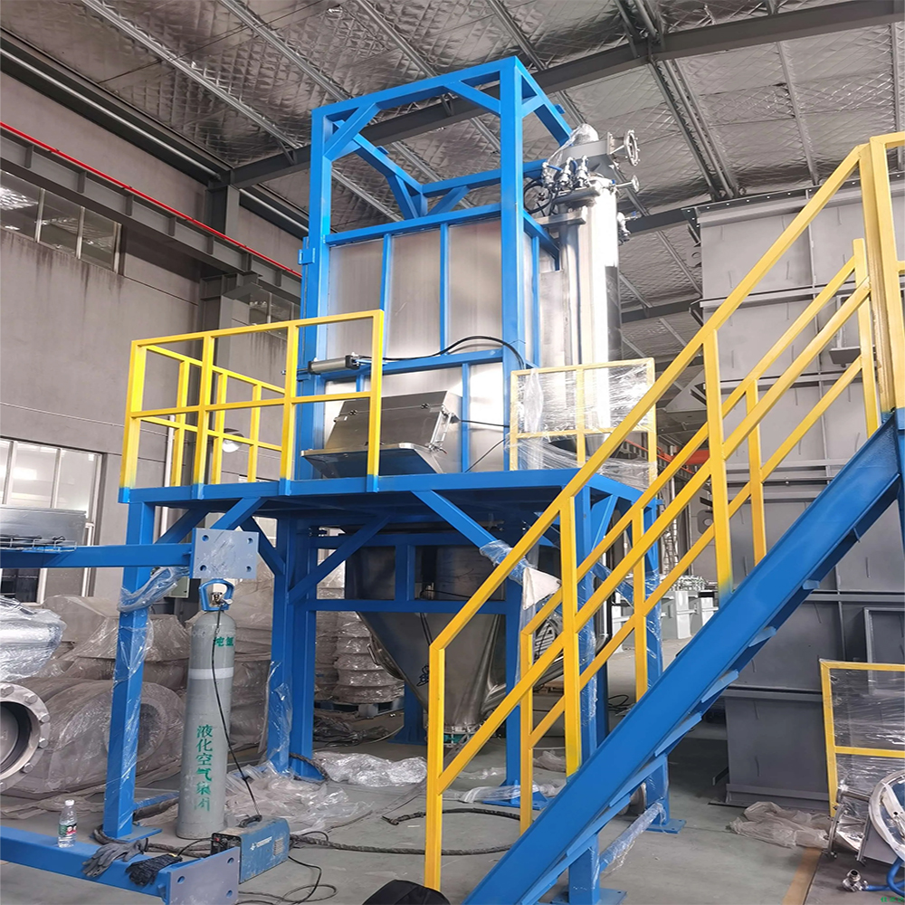 Food Processing Industry Ton Bag Material Unpacking Machine