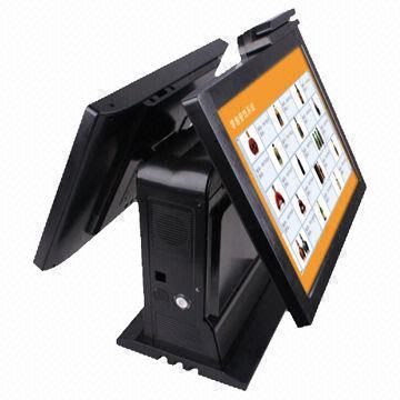 Touch POS Terminal with 2 Monitors