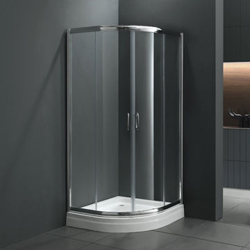 Acrylic Tray and 6mm Tempered Steel Glass Enclosed Complete Shower Cabin (M-634)