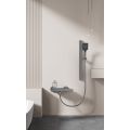 Simple Modern Space Aluminum Shower Set for Bathroom