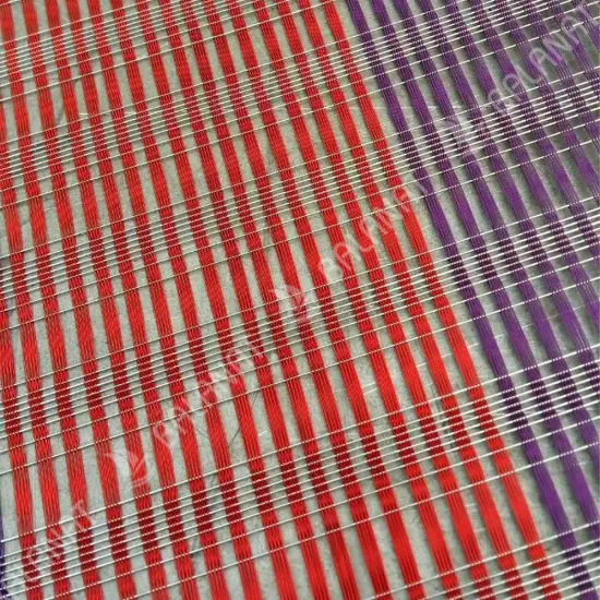 Architectural Wire Mesh Panels, Various Colors are Available