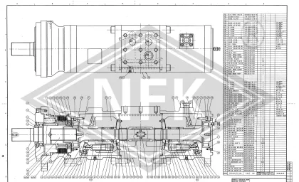 TMK-33A-M Marine Tandem Motor Pump Seal Kits for Ship Service Repair