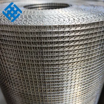 Factory Supply Electro and Hot-dipped Galvanized Welded Wire Mesh for 1 Inch Holes, 1m and 1.2m Height, 0.5m-1.8m Firm