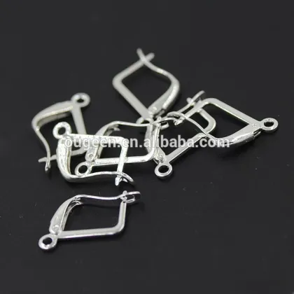 Fashion ear hook connector copper jewelry accessories