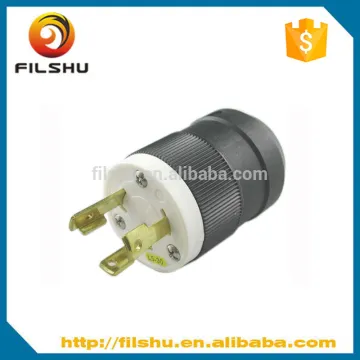 NEMA L5-30P 30A 125V us standard electrical plug and socket