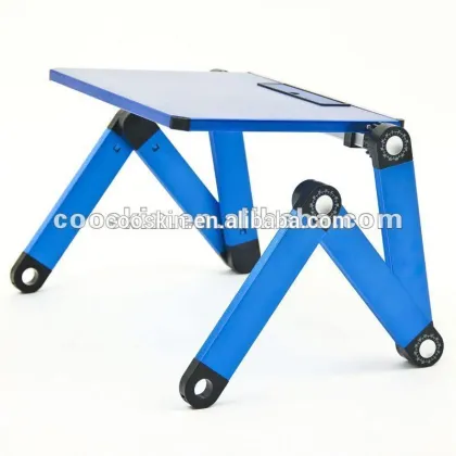 Cooskin New arrival Aluminium folding computer study table laptop stand