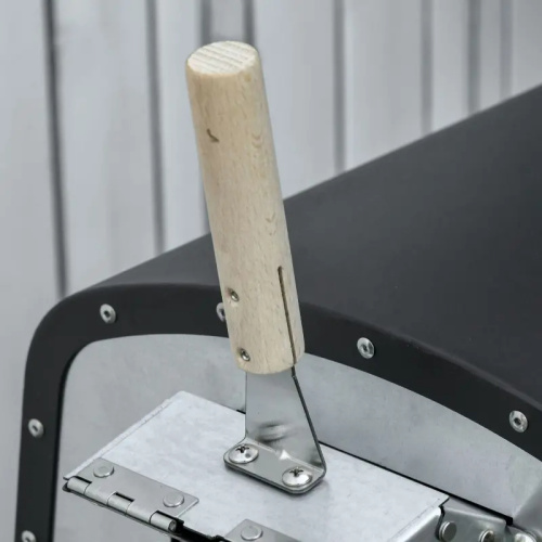 Horno de pizza de partículas portátil compacto para uso doméstico