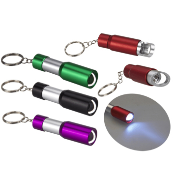 Multi-Function Aluminum Flashlight with Bottle Opener and Keychain: A Practical Mini LED Gift