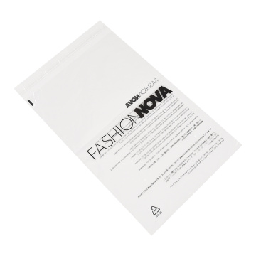 Transparent plastic biological express delivery shipping bag