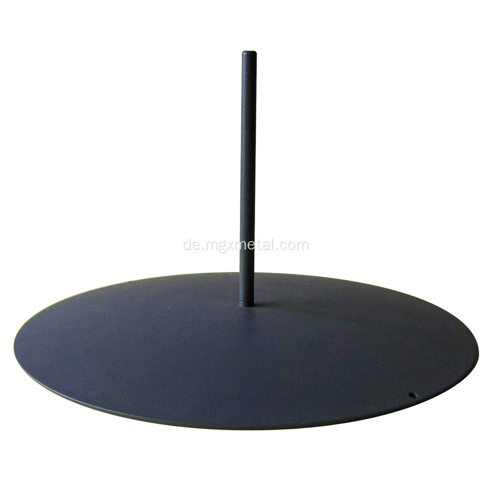 Office Screen Board Base Stand mit runder Stange