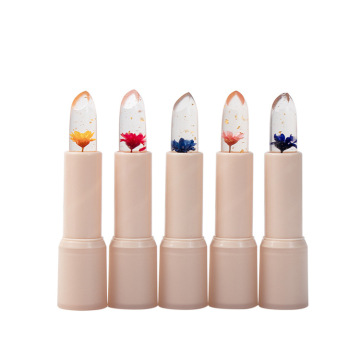 Vegan Fruit Flavor Color Change Lip Balm & Flower Magic Lipstick