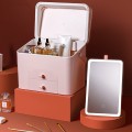 Nhà tổ chức mỹ phẩm không thấm nước với điện tích USB