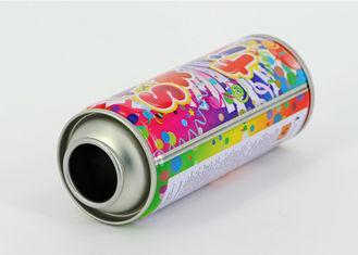 65 Printed Aerosol Tin Can Butane Gas / Hair Spray Can Rust