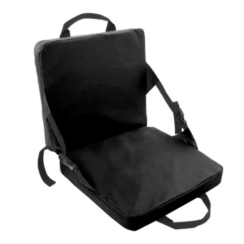 Waterproof Canoe Kayak Seat Cushion with Comfortable Back Support for Stadium Chairs