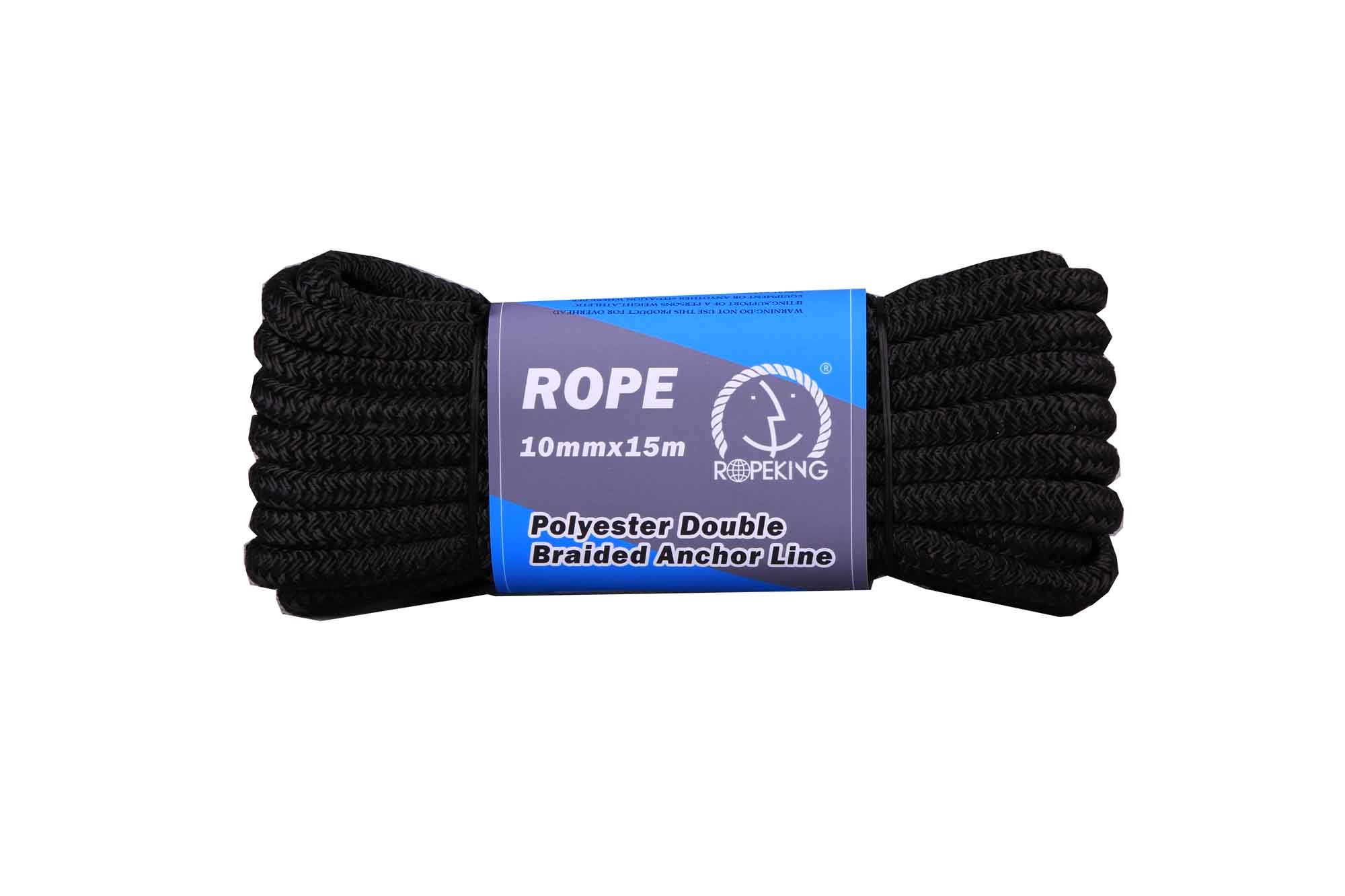 Polyester double braided rope