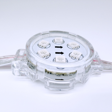 Dreaming esterno: 12 V/24V RGB LED LED LEDEL LEDEL (30mm -50mm) - 1W/2W, IC1903, luci musicali a colori a colori