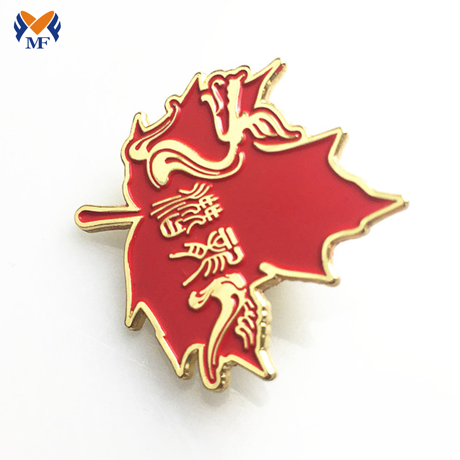 Maple Pin Badge