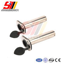 Stainless steel 316 mirror polished boat rod holder