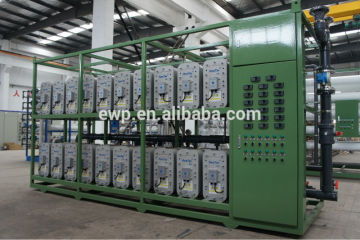 Continuous Electrodeionization, EDI, CEDI, continuous demineralization for ultrapure water, chemical free