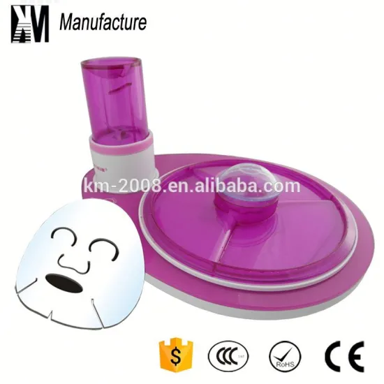 2014 hot saling house hold 2 in 1 mask making machine juicer machine