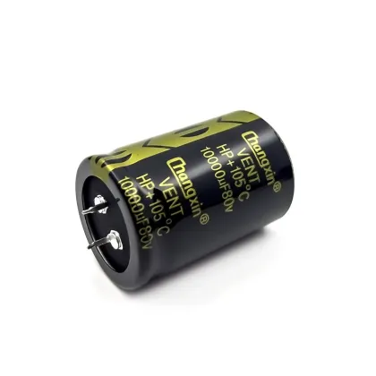 Horn 80V 10000UF Long Life Electrolytic Capacitor 35x50mm